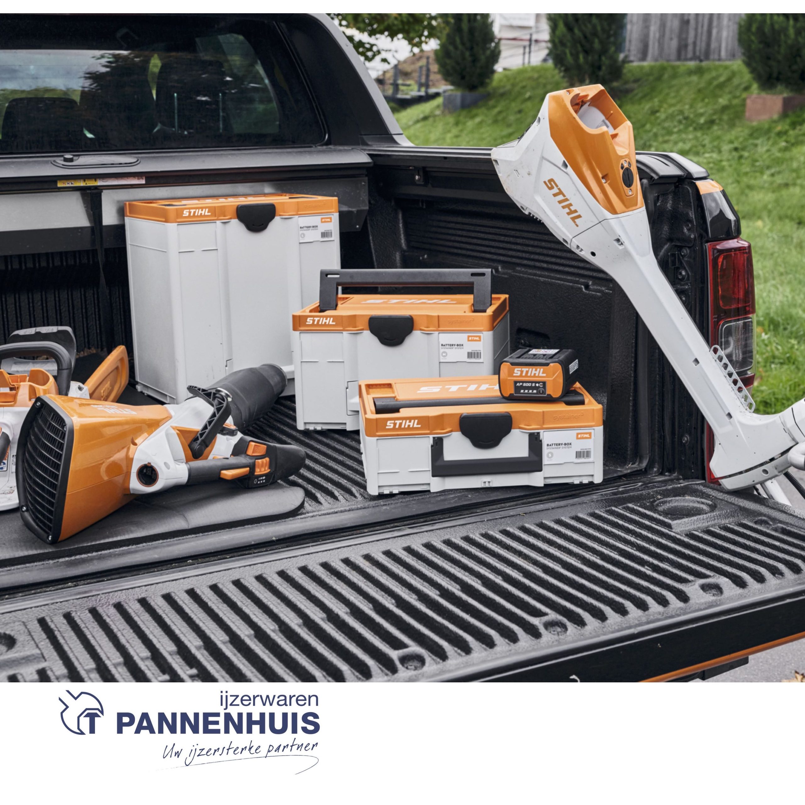 Stihl Power Box S met 2x AP 500 S en 1x AL 501 - Afbeelding 2