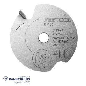 Festool Voorritszaagblad DIA 47×2,5×6,35 T1