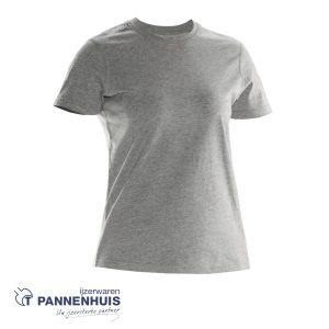 Jobman 5265 Dames T-SHIRT Grijs Melange L