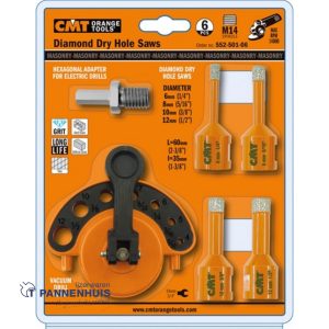 CMT Gatzaag voor extreem harde materialen D= 6, 8, 10, 12mm M14