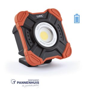 Lumx LED straler XS-10 / oplaadbare Li-batterij / 10W / IP54