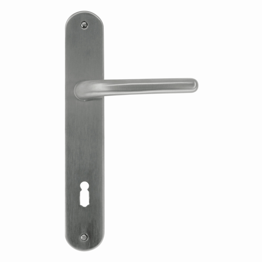 Deurkruk Pro LILLA INOX LOOK PLAAT+KEY 90MM
