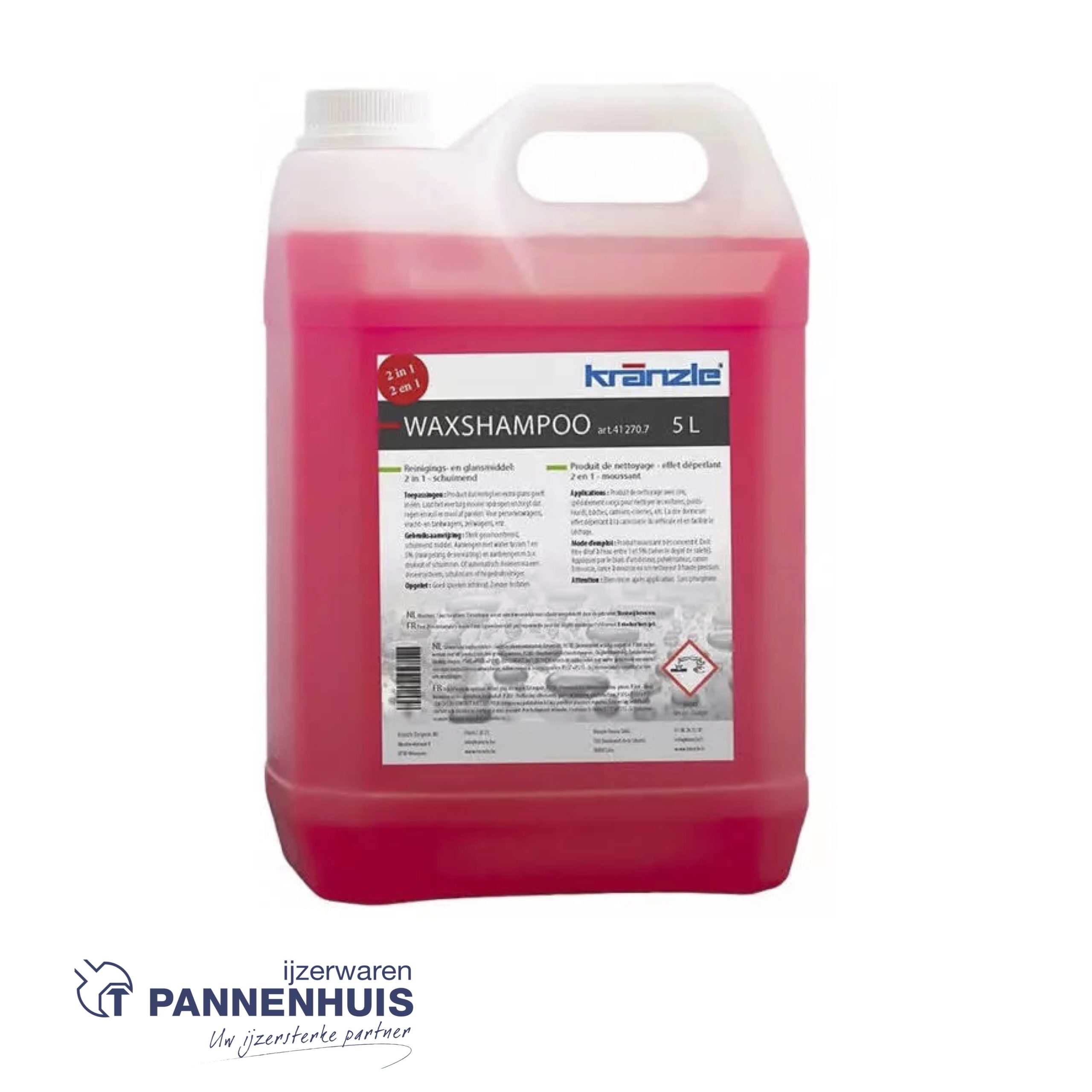 Kranzle Wax shampoo DL in bidon (5L)