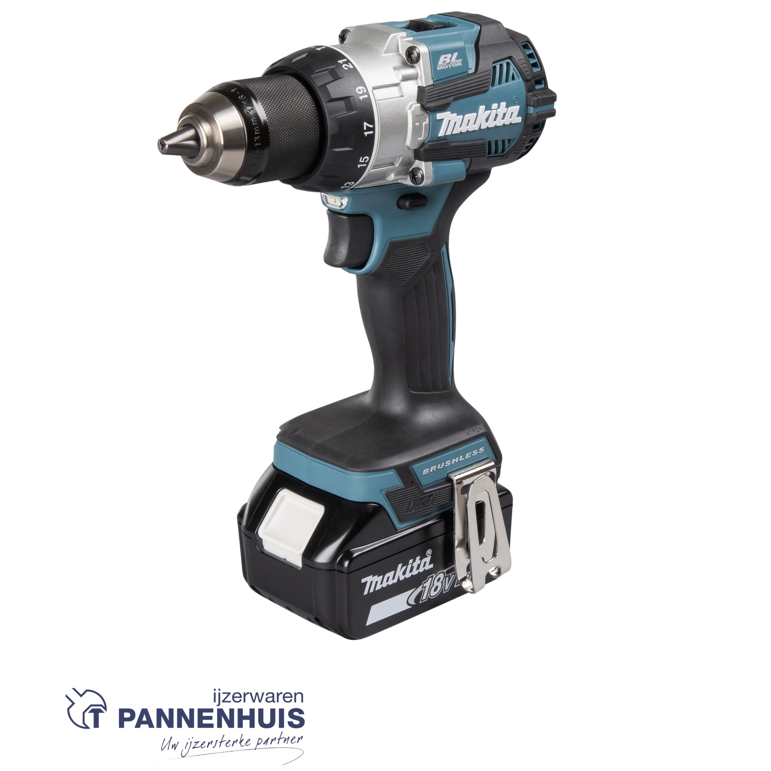 Makita DHP489RTJ Klopboor- en schroefmachine LXT®