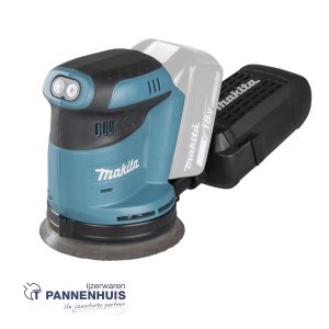 Makita DBO180RTJ Accu Excentrische schuurmachine LXT (Lader+ 2x 5ah accu)