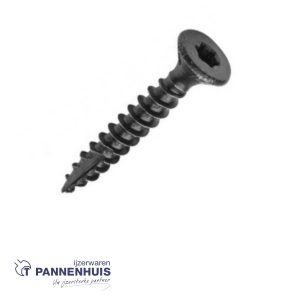 Blackline spaanplaatschroef platkop TORX
