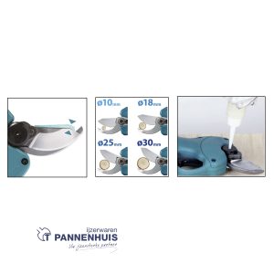 Makita DUP181Z snoeischaar 18V body (zonder accu en lader)