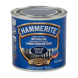Hammerite Hoogglanslak donkerblauw 0,25 L