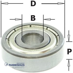 CMT Standaard kogellager D=16×5 P=5