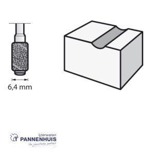 Dremel 438, Schuurbandjes 6,4 mm K120 fijn