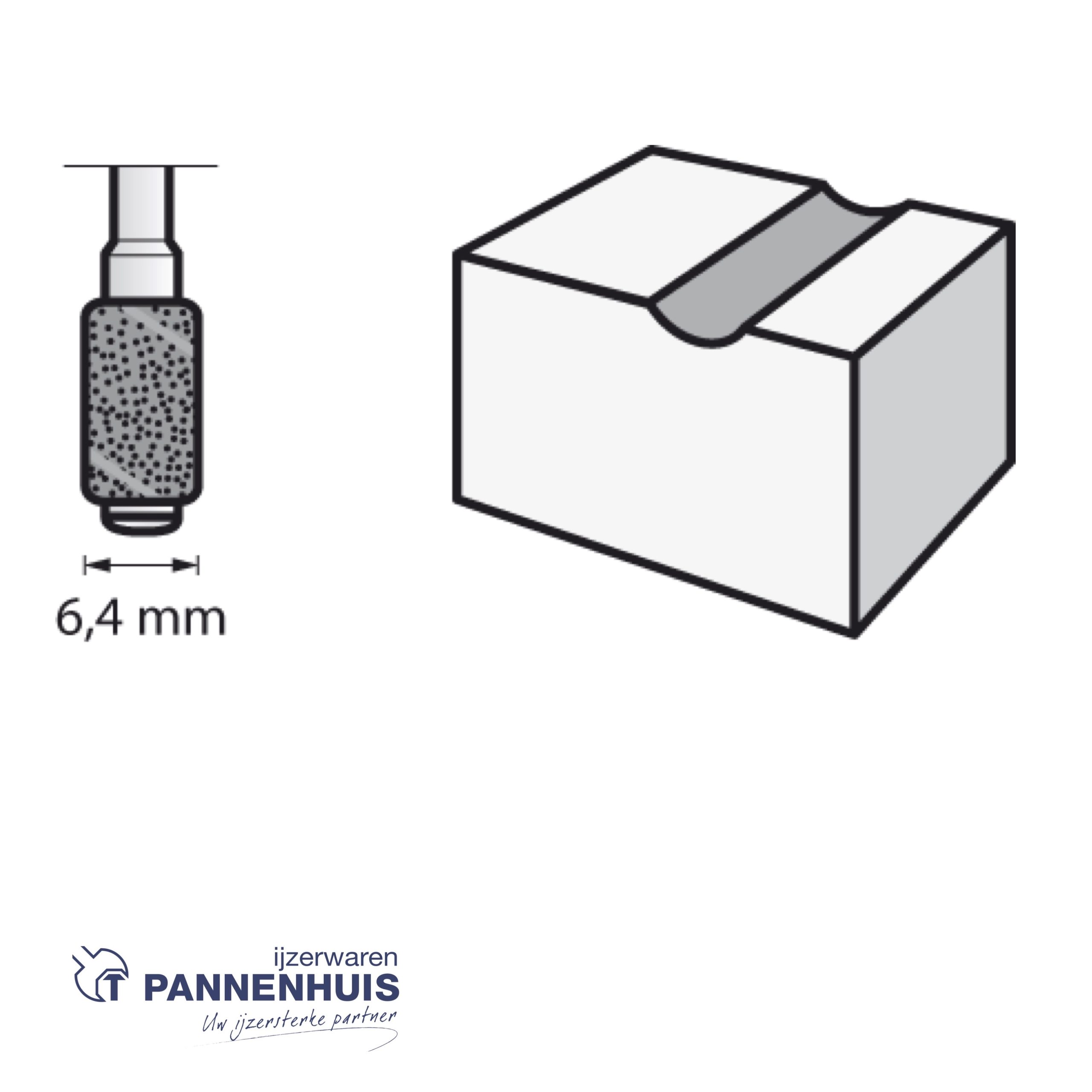 Dremel 438, Schuurbandjes 6,4 mm K120 fijn - Afbeelding 2