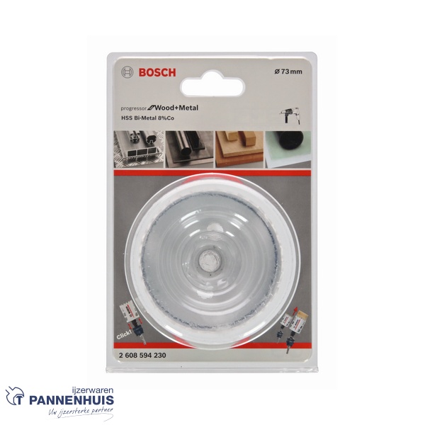 Bosch P-C Gatzaag Wood and Metal 73 mm - Afbeelding 2