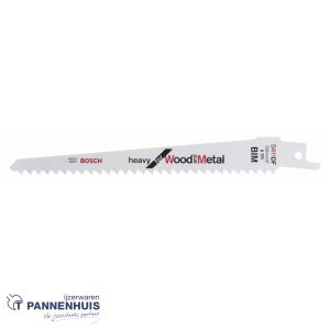 Bosch Reciprozaagblad Window Demolition S611DF zaagblad, 1,25 x 19 x 150 mm, 5-delig