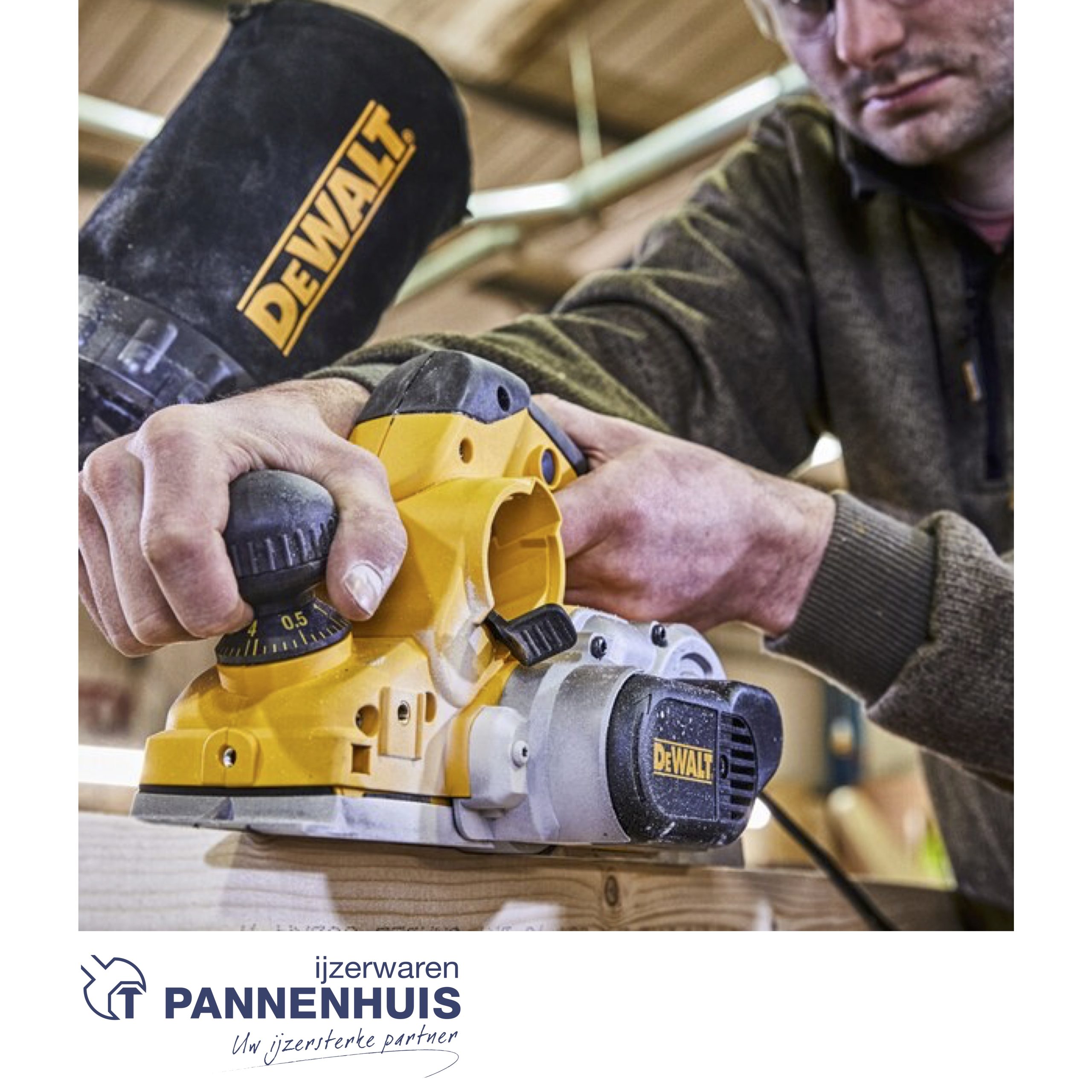 Dewalt D26500K Schaafmachine, 1050W, 4mm - Afbeelding 3