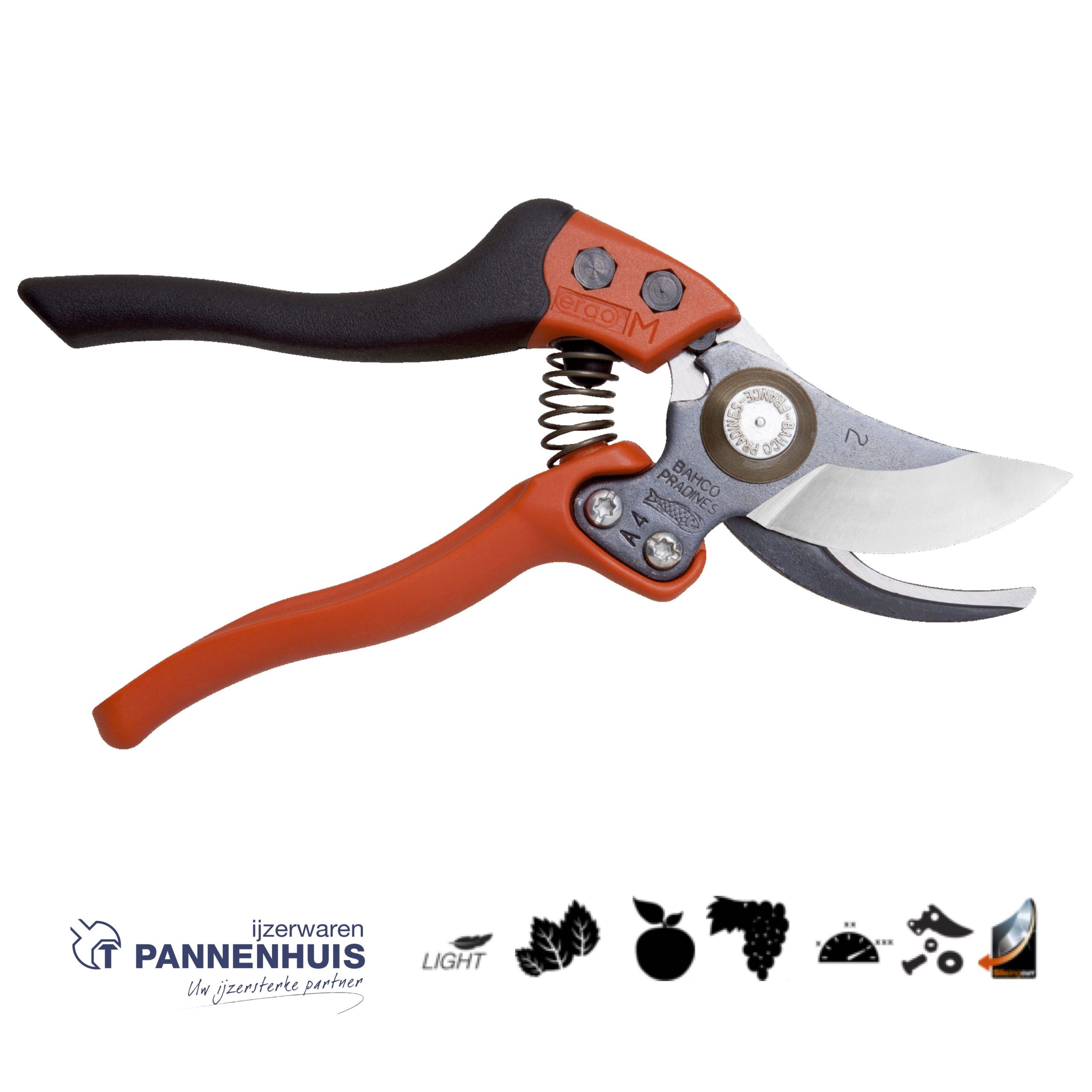 Bahco Snoeischaar bypass rechtshandig 20 mm