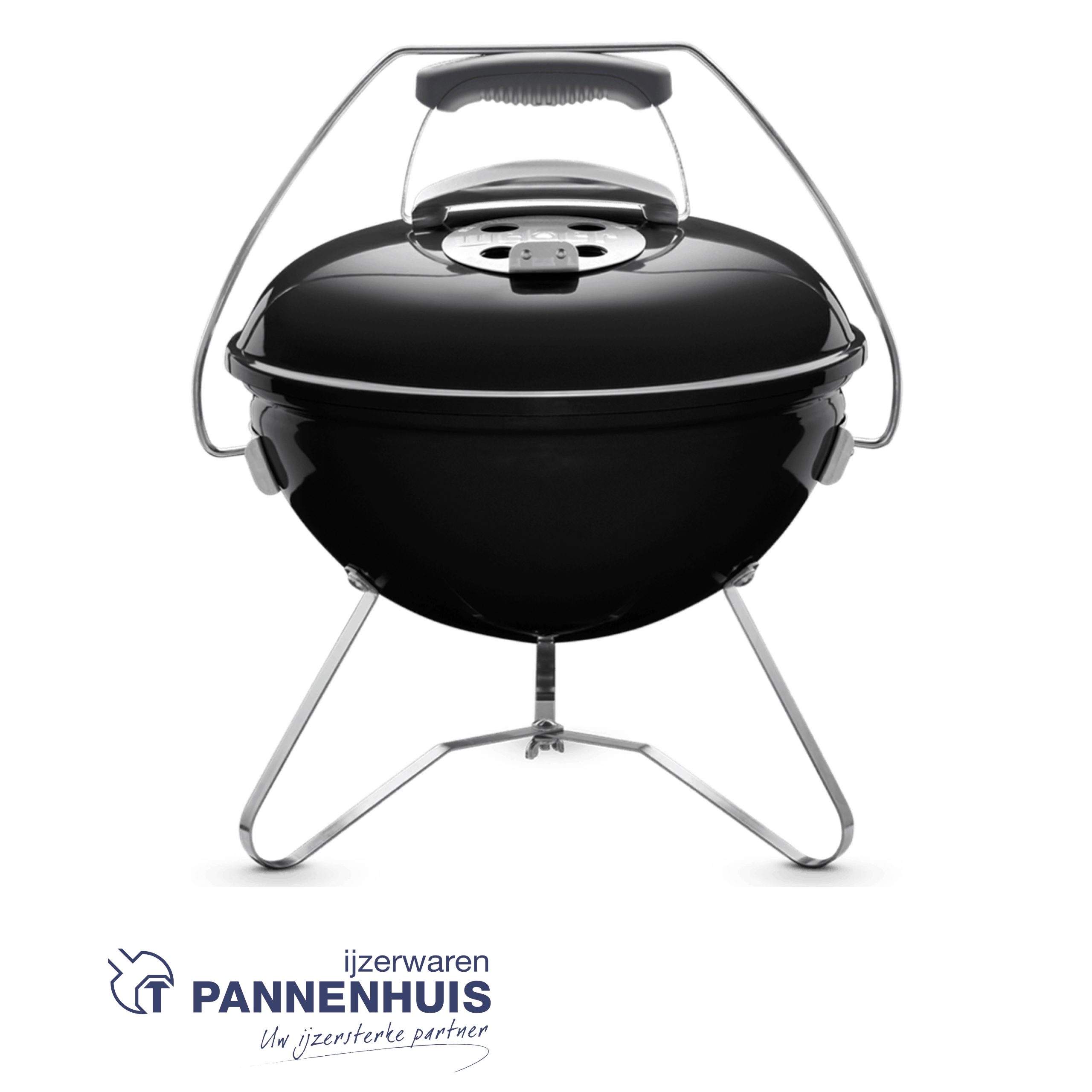 Weber Smokey Joe Premium Houtskool BBQ Ø 37 zwart