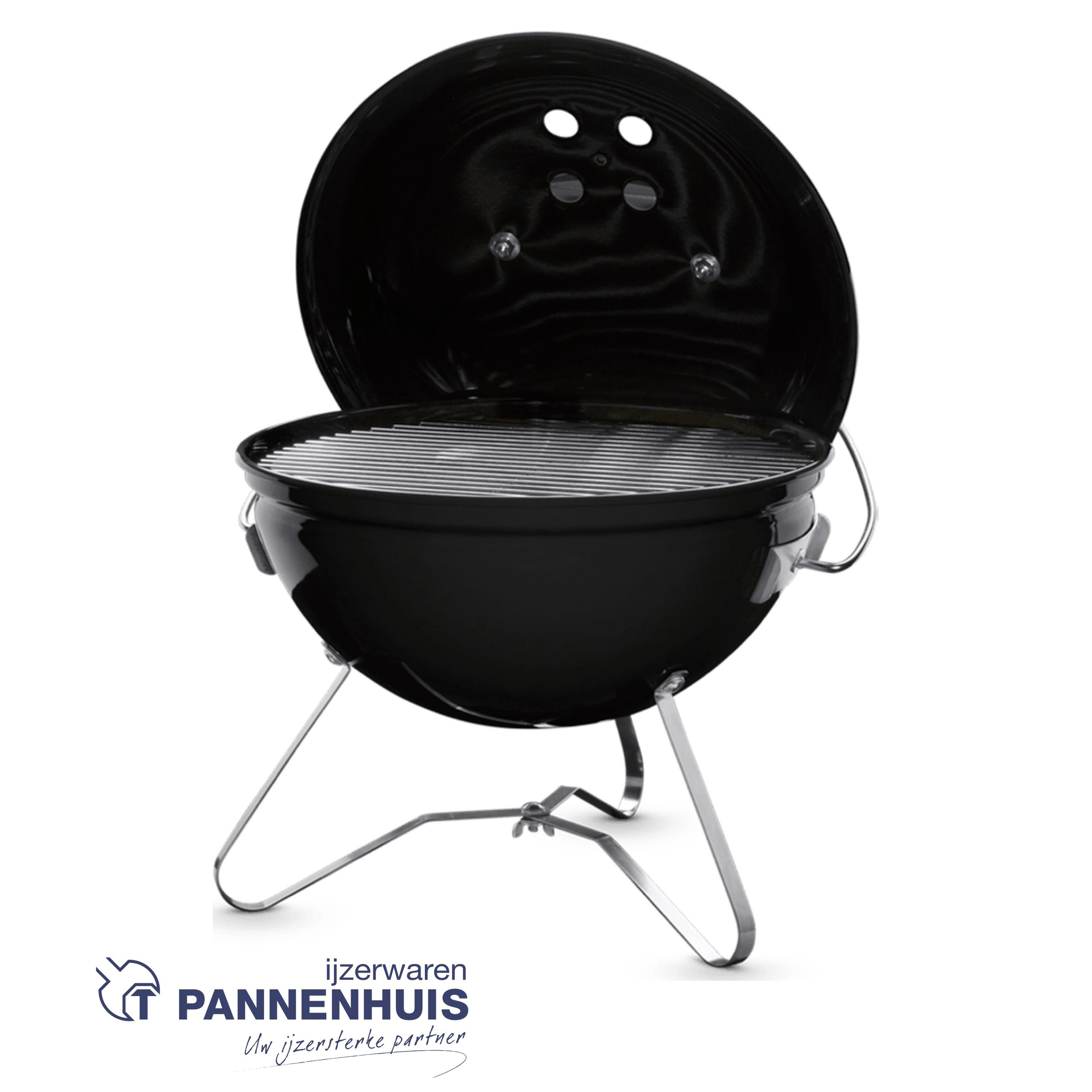 Weber Smokey Joe Premium Houtskool BBQ Ø 37 zwart - Afbeelding 3