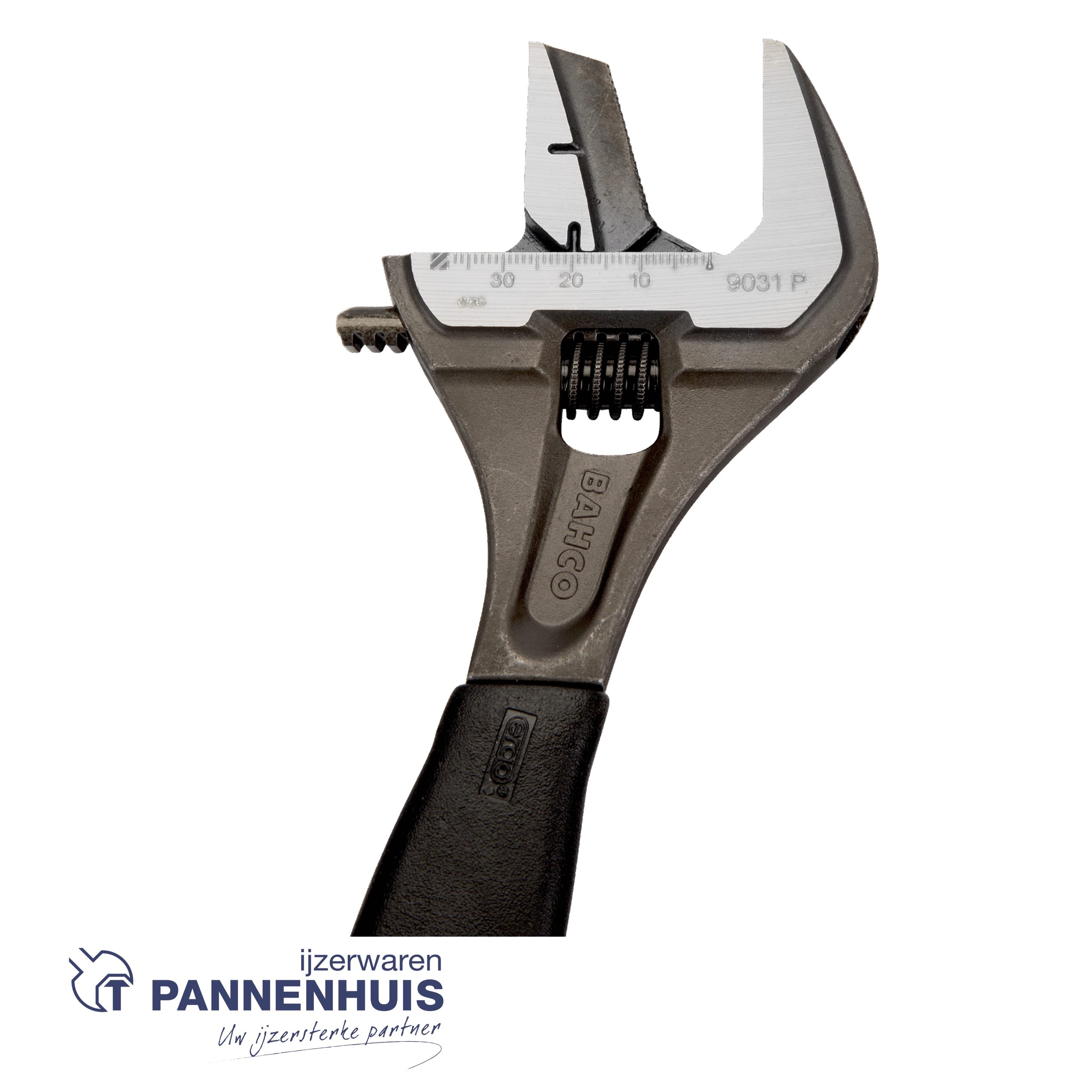 Bahco Moersleutel verstelbaar centrale moer omkeerbare bek 218 mm 39 mm - Afbeelding 3