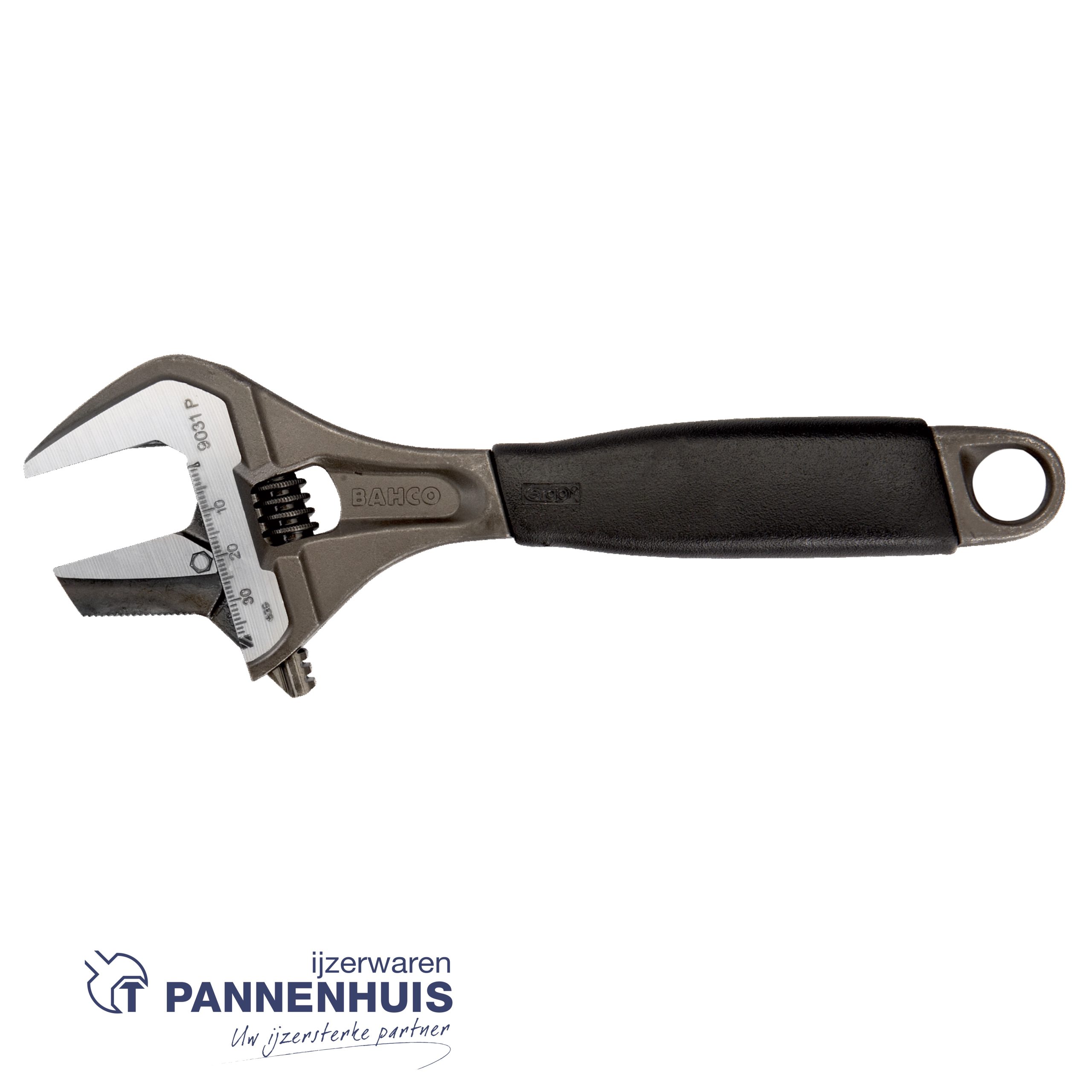 Bahco Moersleutel verstelbaar centrale moer omkeerbare bek 218 mm 39 mm - Afbeelding 4