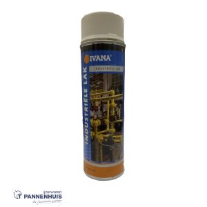 Ivana Industriële lak Zuiverwit 500 ml ral 9010 HG