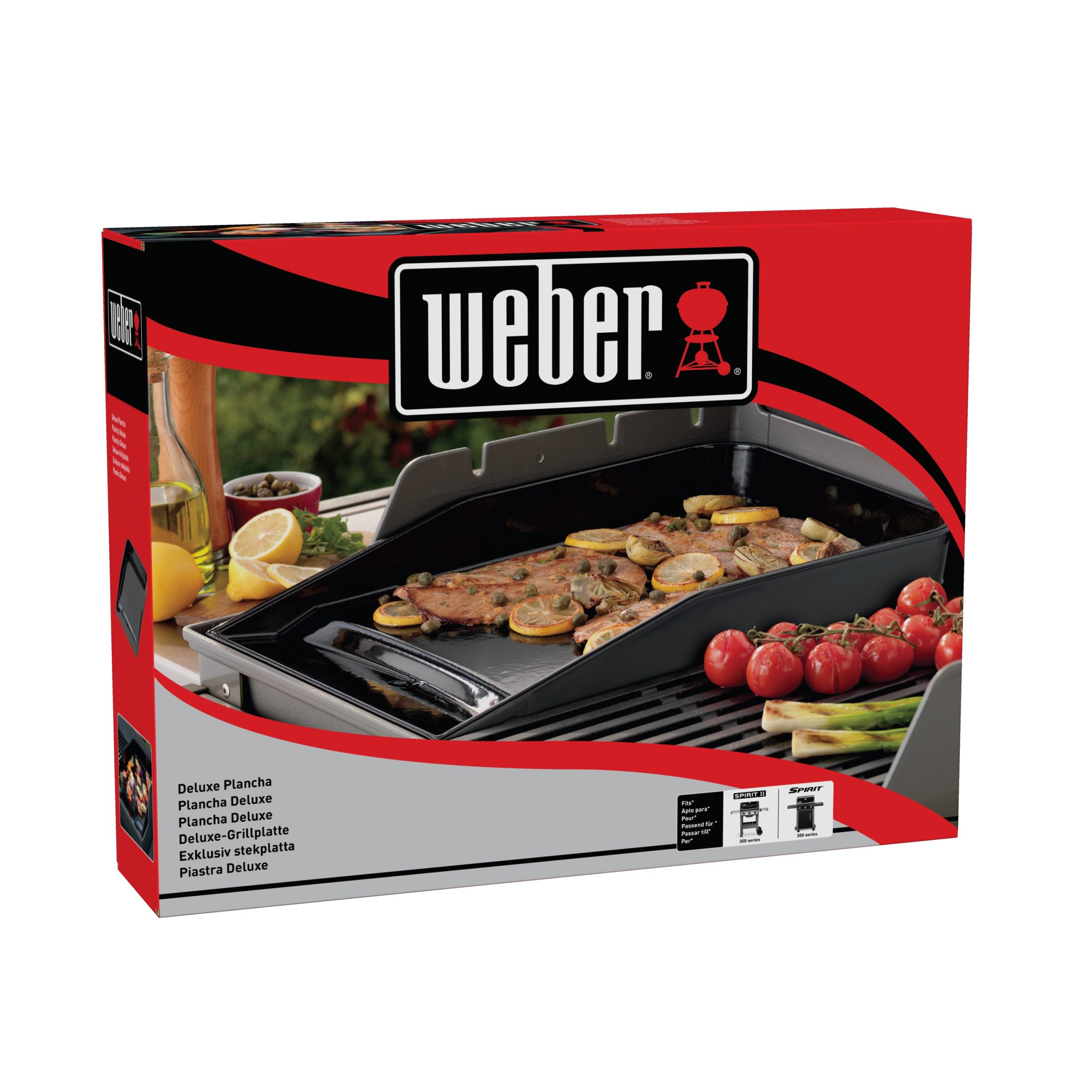 Weber Deluxe Plancha voor Spirit II 300, Spirit 300, SmokeFire EX4 en EX6 - Afbeelding 2