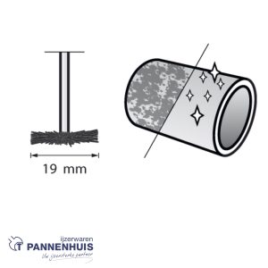 Dremel 403JA, Multipack Polijstschijfborstel synthetisch, 2 stuks