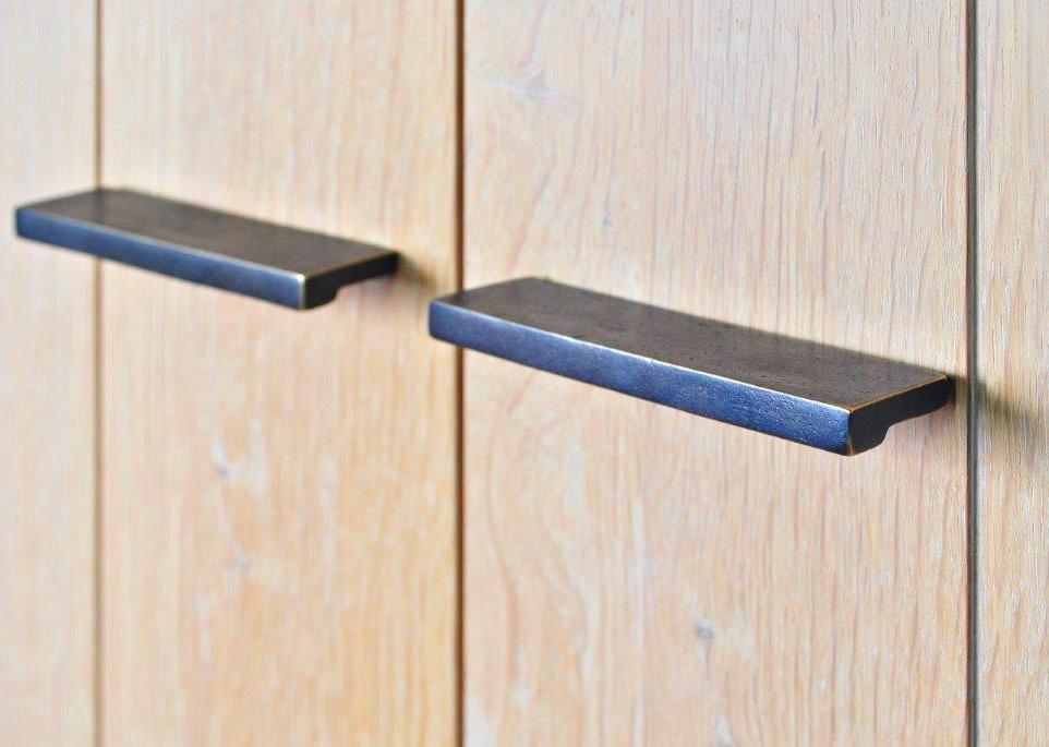 JOLIE ELEMENT meubelgreep Aged Bronze 112x31x10 CC96 9 8 - Afbeelding 2