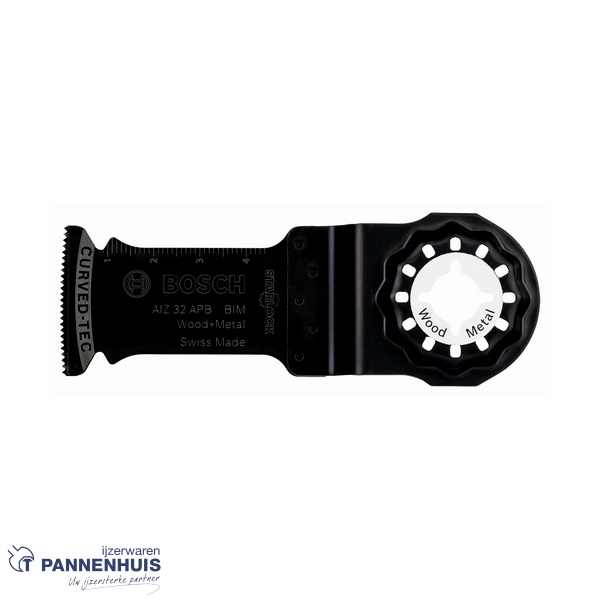 Bosch Starlock AIZ 32 APB BIM Hout + metaal 32x50 10x