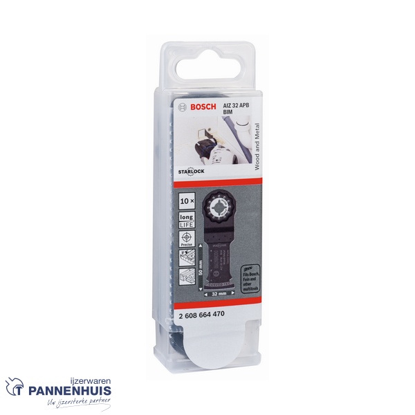 Bosch Starlock AIZ 32 APB BIM Hout + metaal 32x50 10x - Afbeelding 2