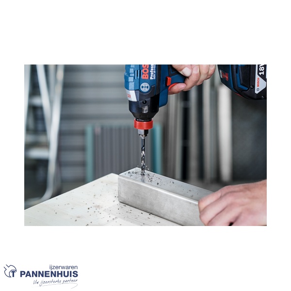 Bosch 8-delige set boor Impact Control HSS 2, 3, 4, 5, 6, 7, 8, 10 mm - Afbeelding 4