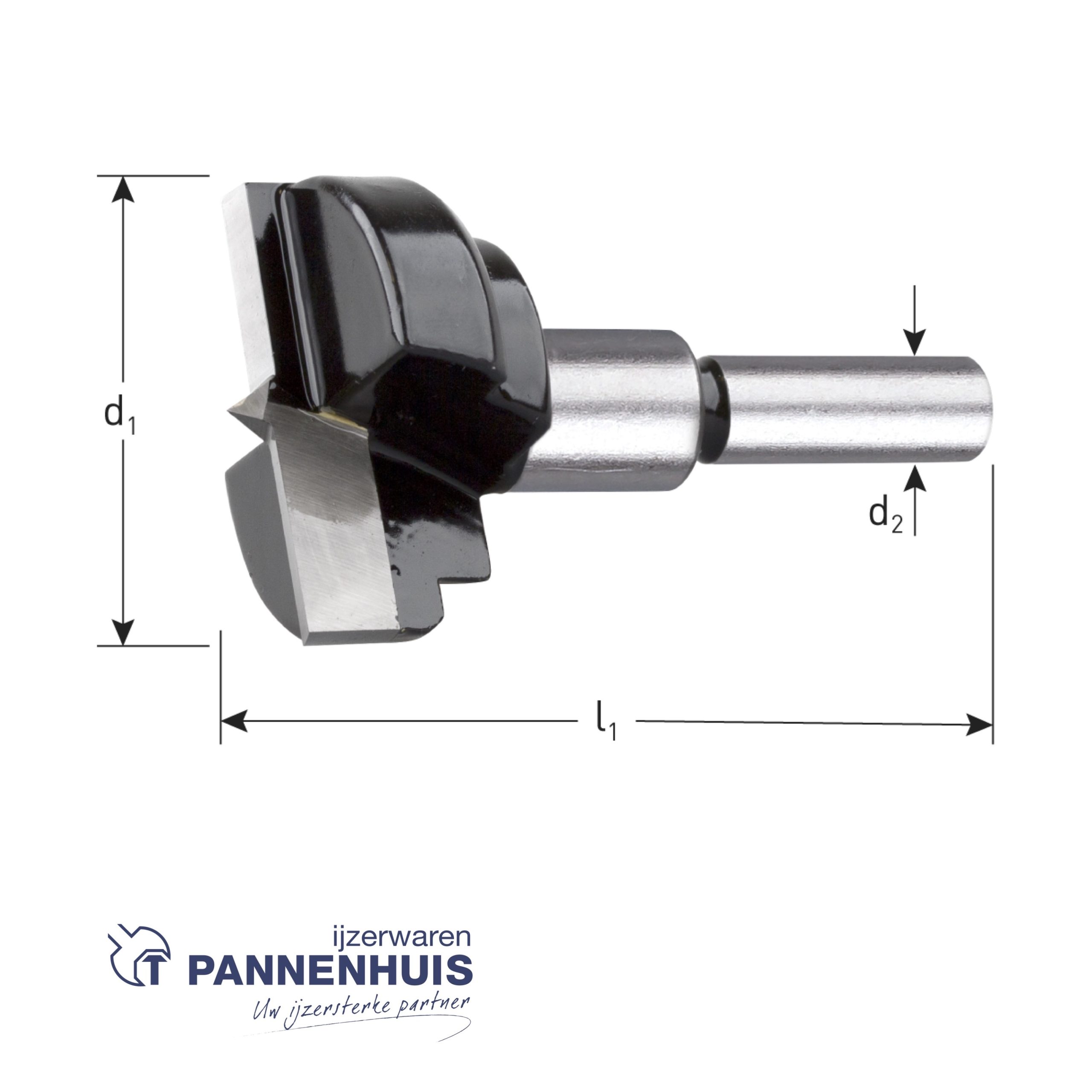 HM Scharnierboor type '249', ø35 mm