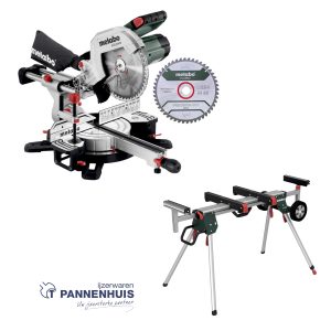 Metabo KGS 254 M Set + 2de zaagblad + onderstel KSU 251