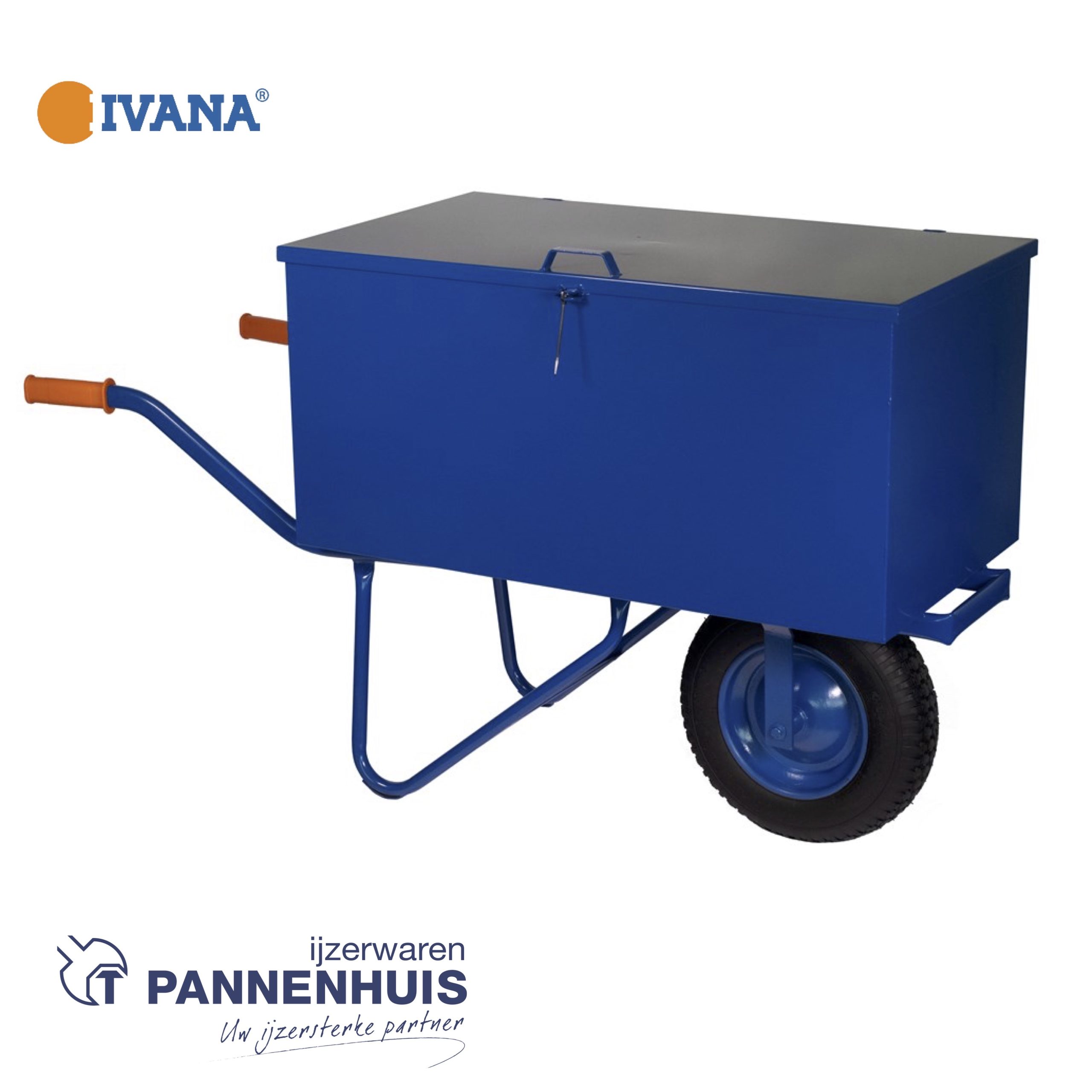 Ivana Gereedschapskruiwagen ovale buis 4ply metalen velg