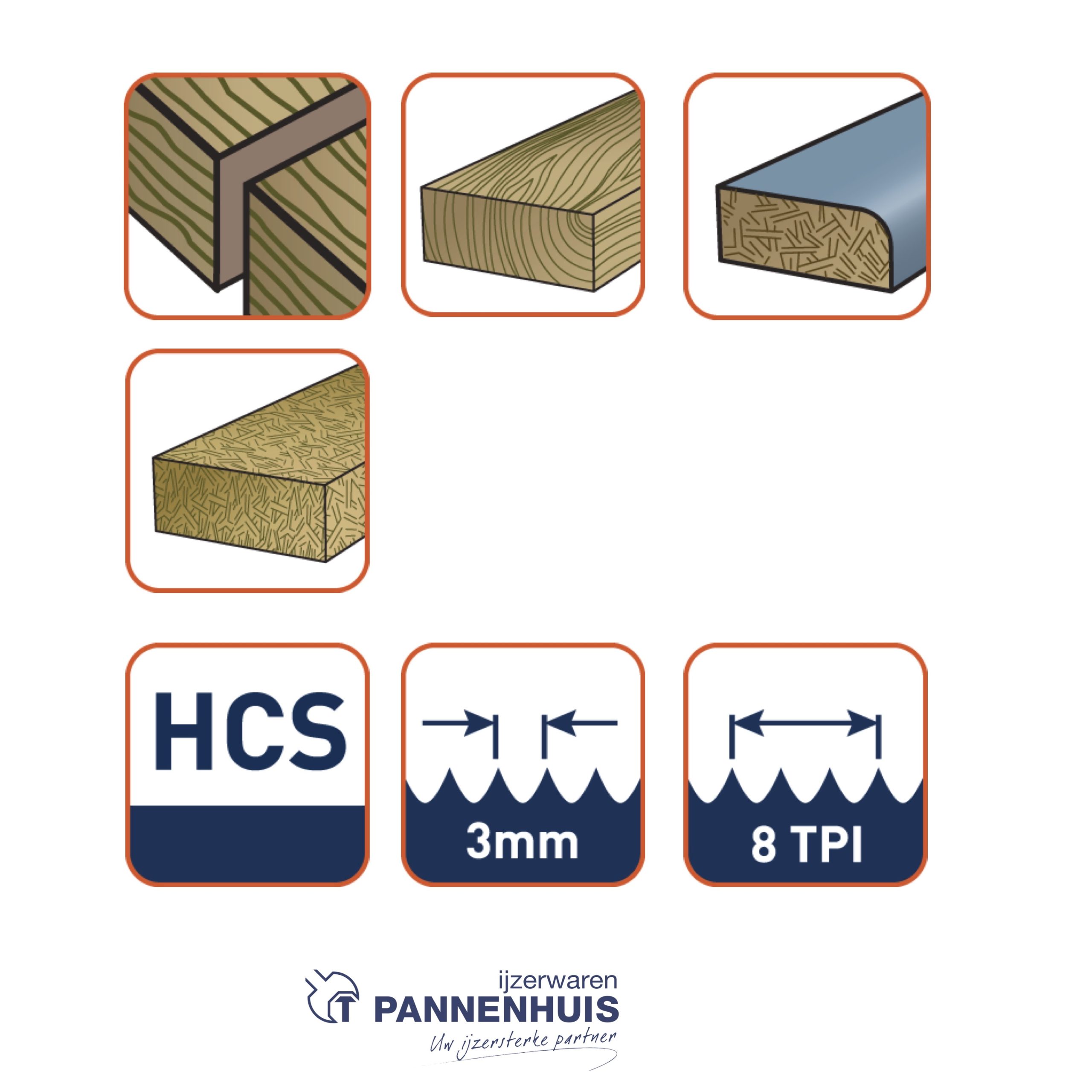 IVANA decoupeerzagen 55103 / Ref.nr. T301CD (VPE5) - Afbeelding 2