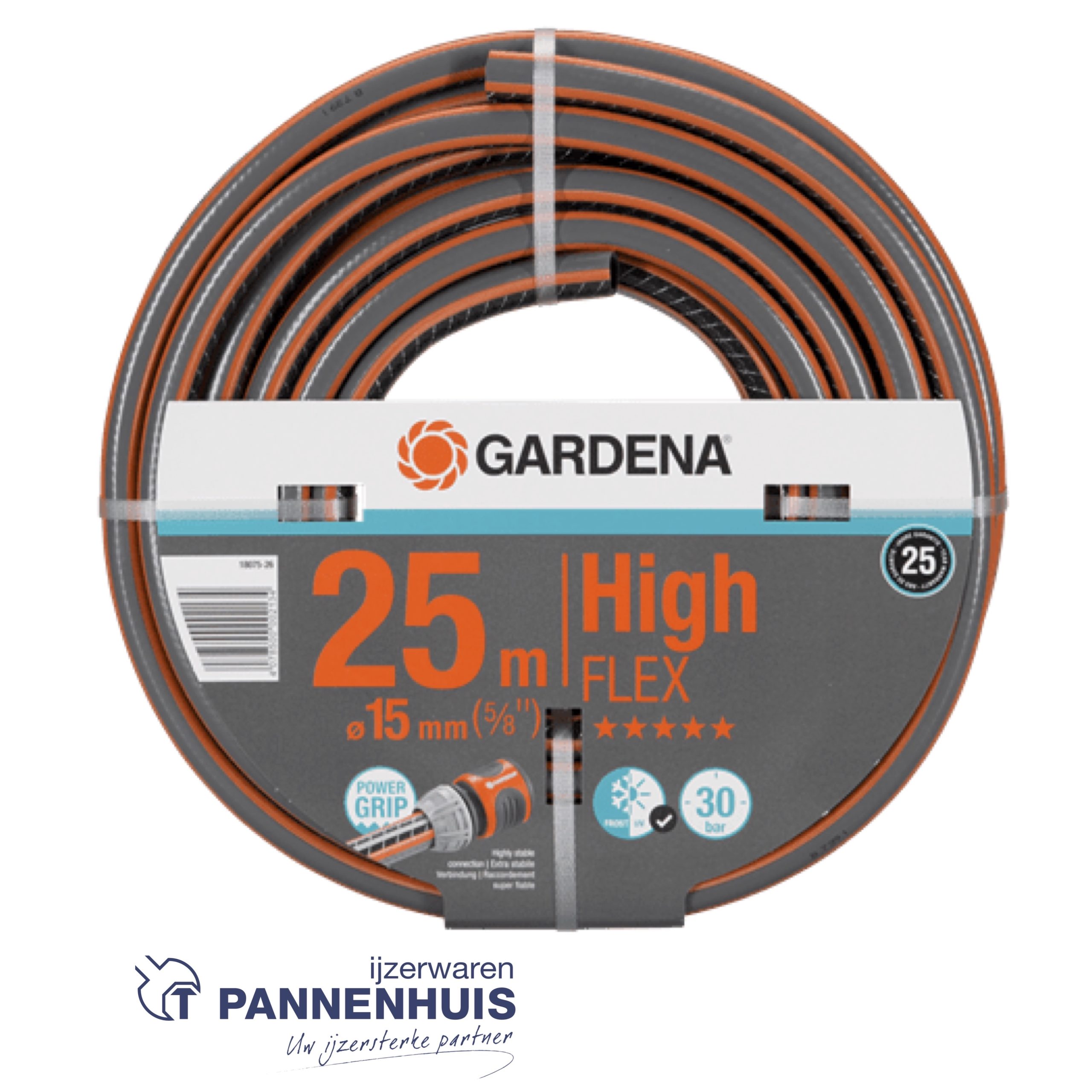 Gardena Comfort HighFLEX 15 mm (5/8")-slang 25 m