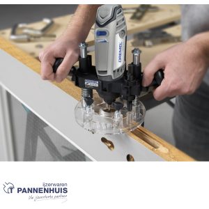 Dremel 335JA, Bovenfrees hulpstuk (Toestel niet inbegrepen)