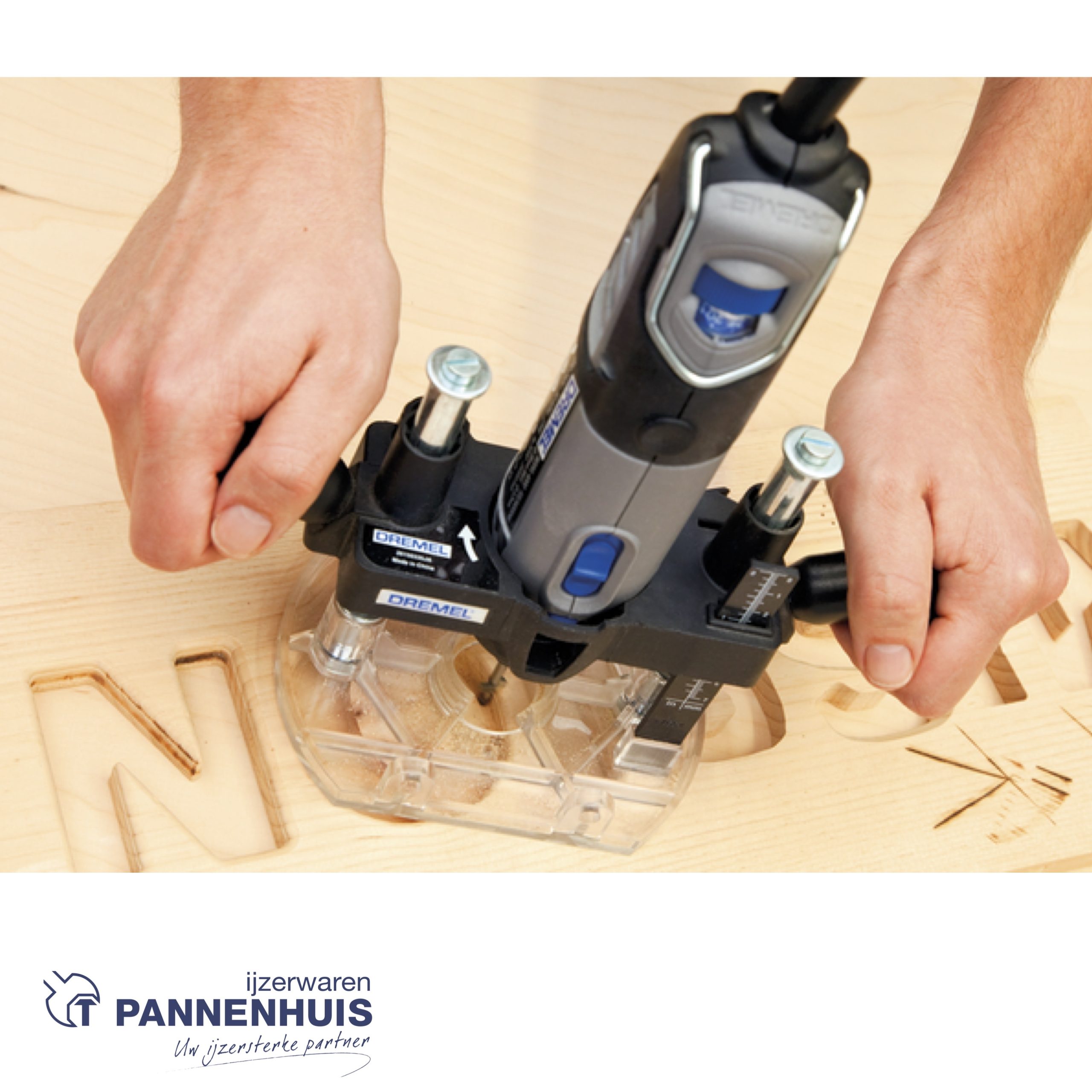 Dremel 335JA, Bovenfrees hulpstuk (Toestel niet inbegrepen) - Afbeelding 3