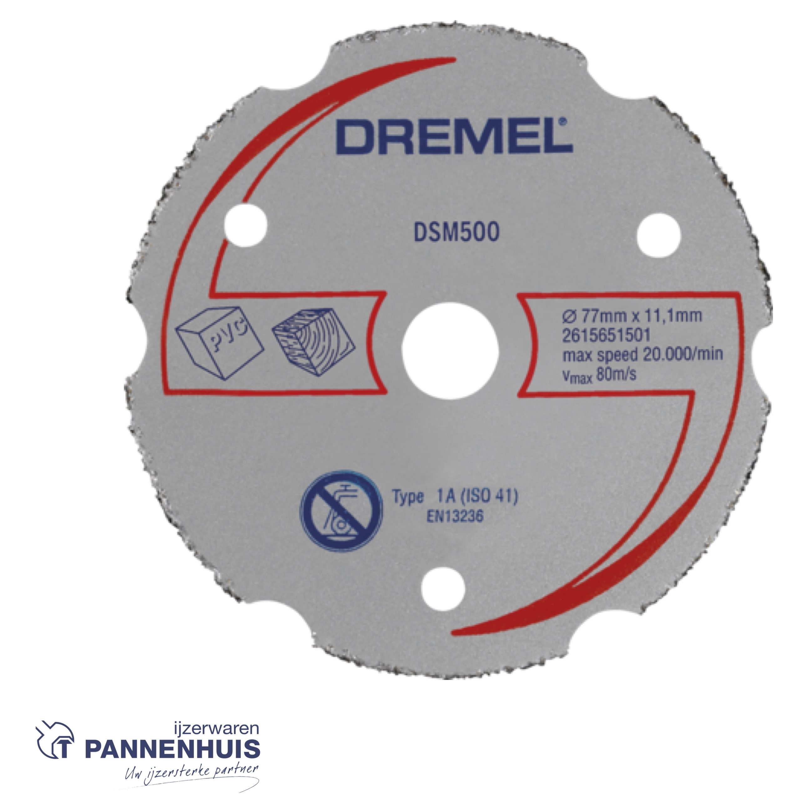 Dremel S500JB, DSM20 Multi-functionele snijschijf