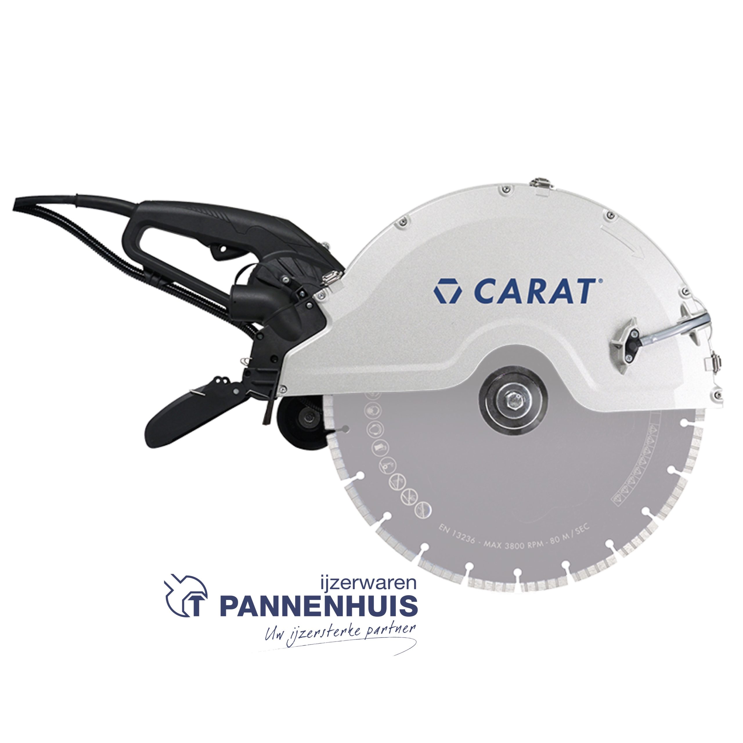 Carat DS-4000 doorslijper 400x25,40 incl. zaagblad CEE