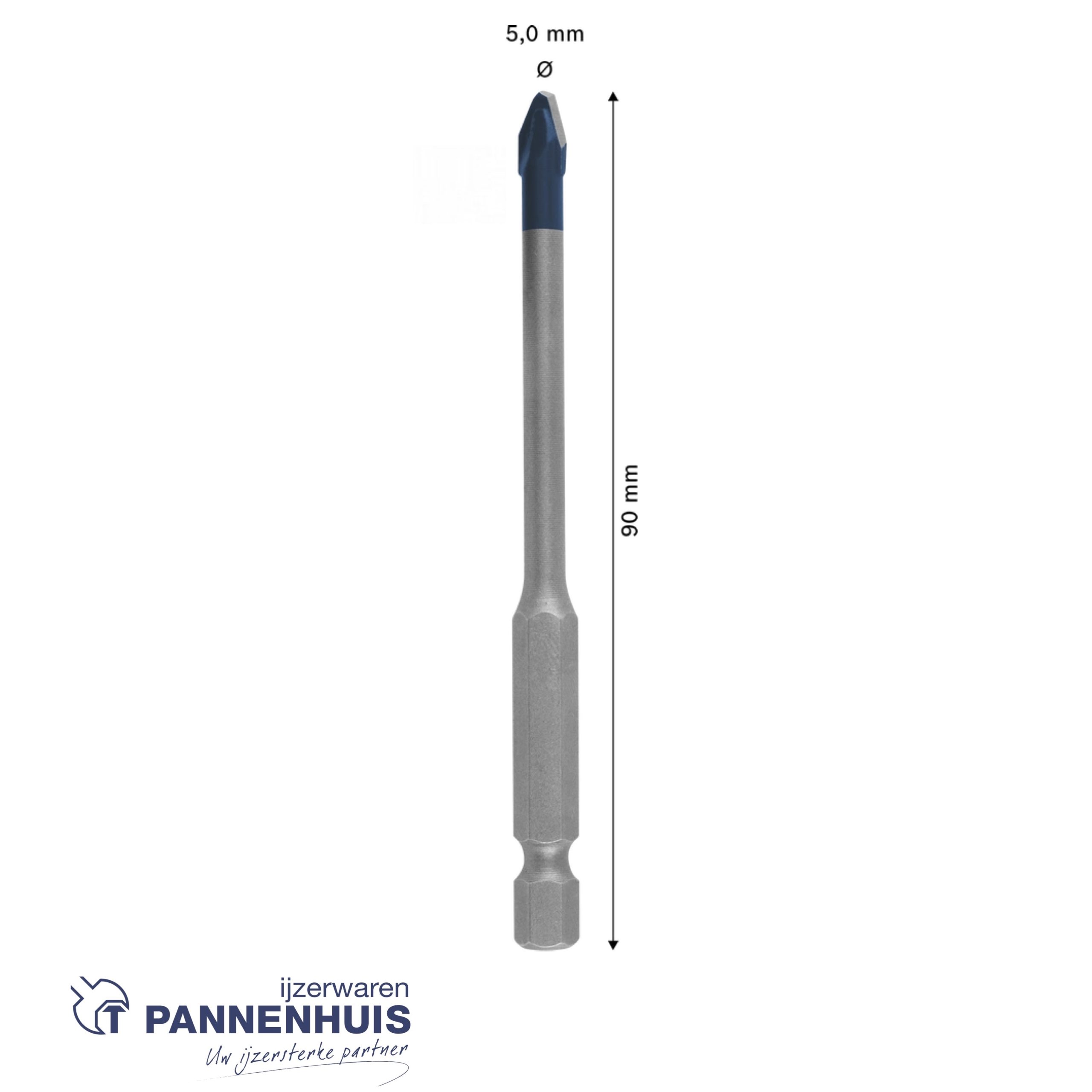 Bosch Expert Tegelboor HEX-9 HardCeramic 5x90 - Afbeelding 3