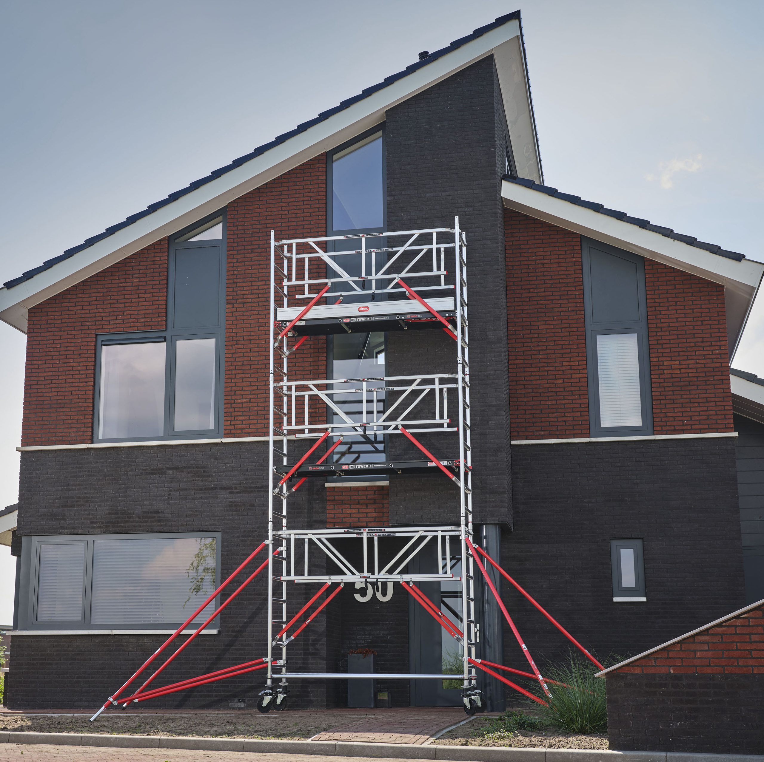 Altrex RS TOWER 51-S 10,2m 0,75 x 3,05 m Hout Safe-Quick - Afbeelding 2