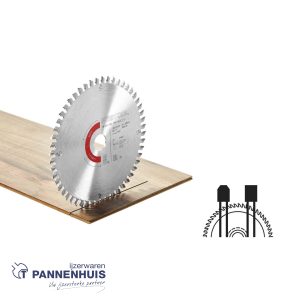 Festool Zaagblad HW 168x20x1,8x TF52 (TS 60 K, CSC-SYS 50)