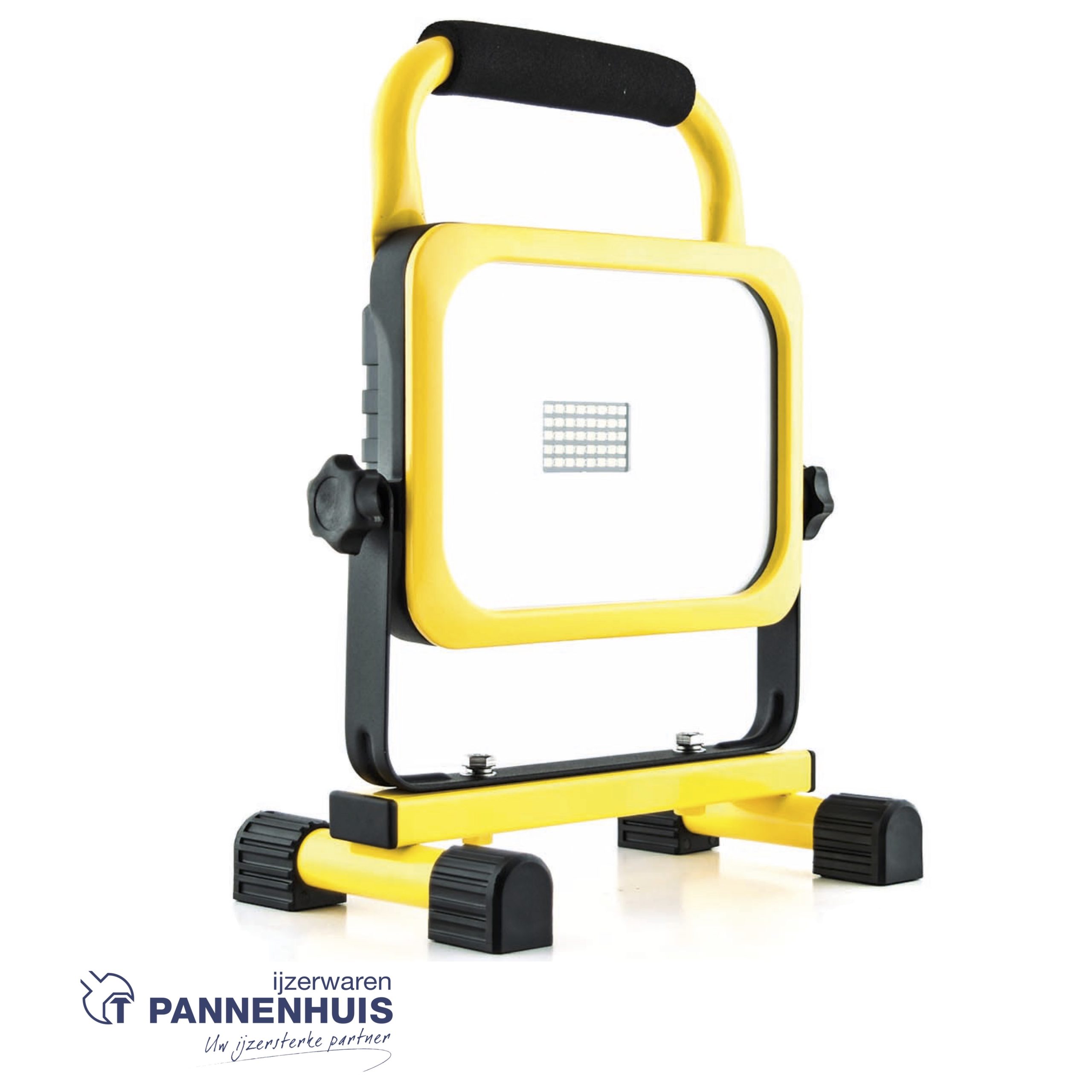 Lumx LED straler 20 Watt op voet - Oplaadbaar 1600 Lumen op=op