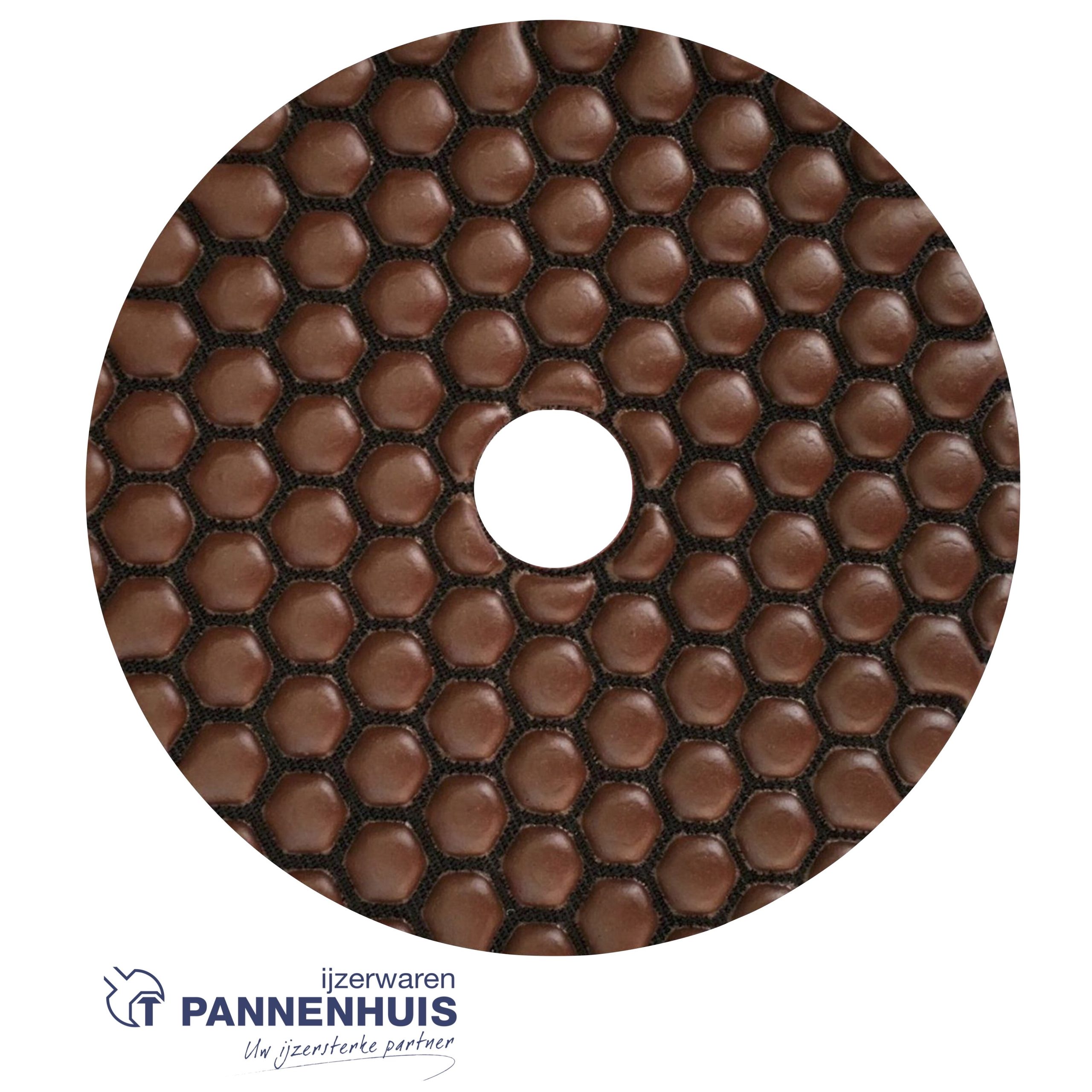 Carat Polijstpad P 100 125mm droog