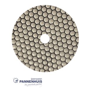 Carat Polijstpad BUFF White 125mm droog