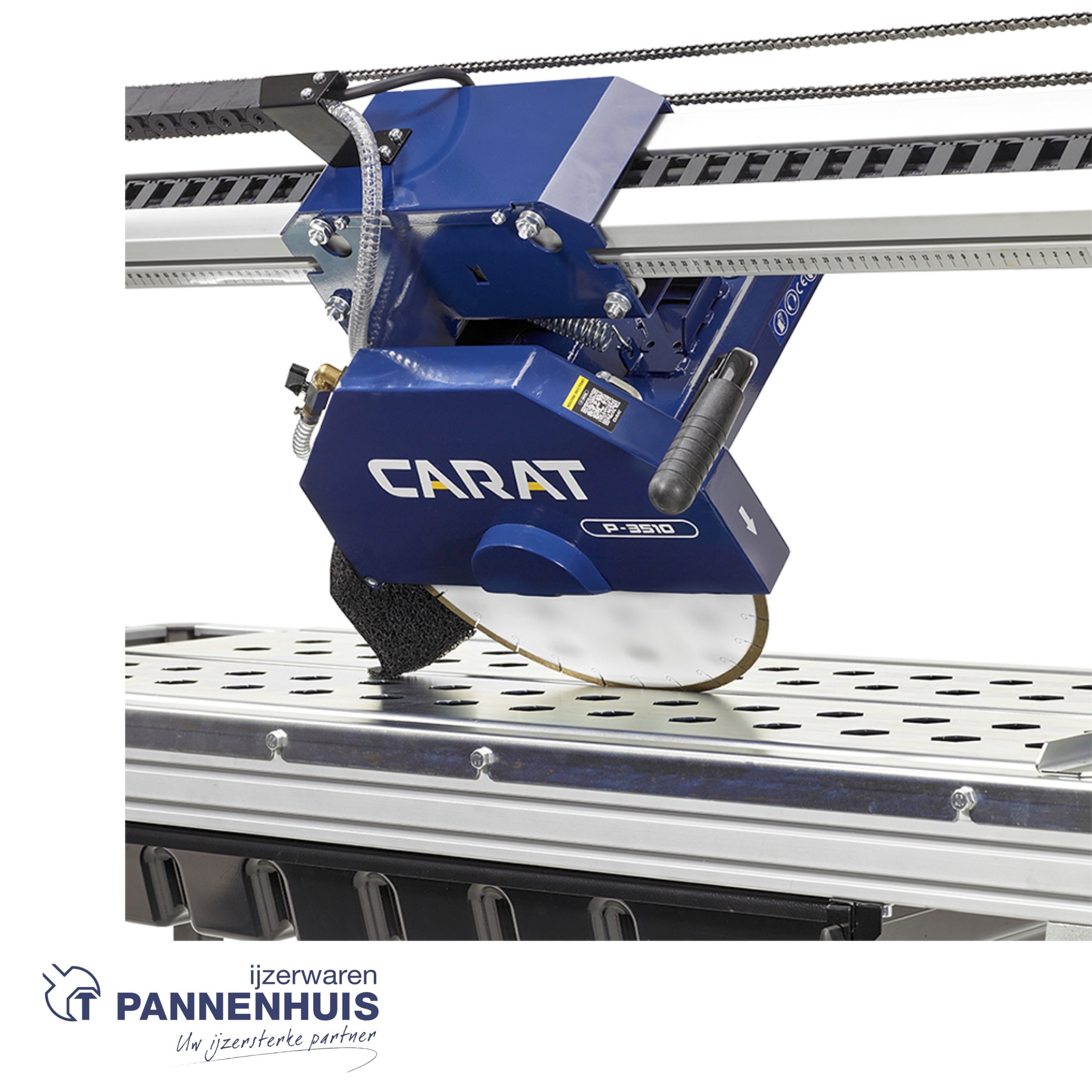 Carat P-3515 natuursteenzaagmachine 230V incl. zaagblad CNTS - Afbeelding 3