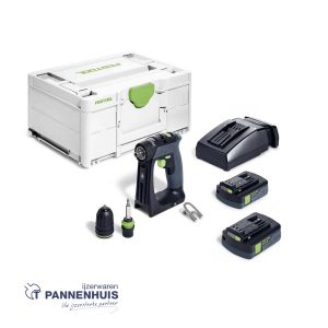 Festool Accu schroefboormachine CXS 18 C 3,0-Plus