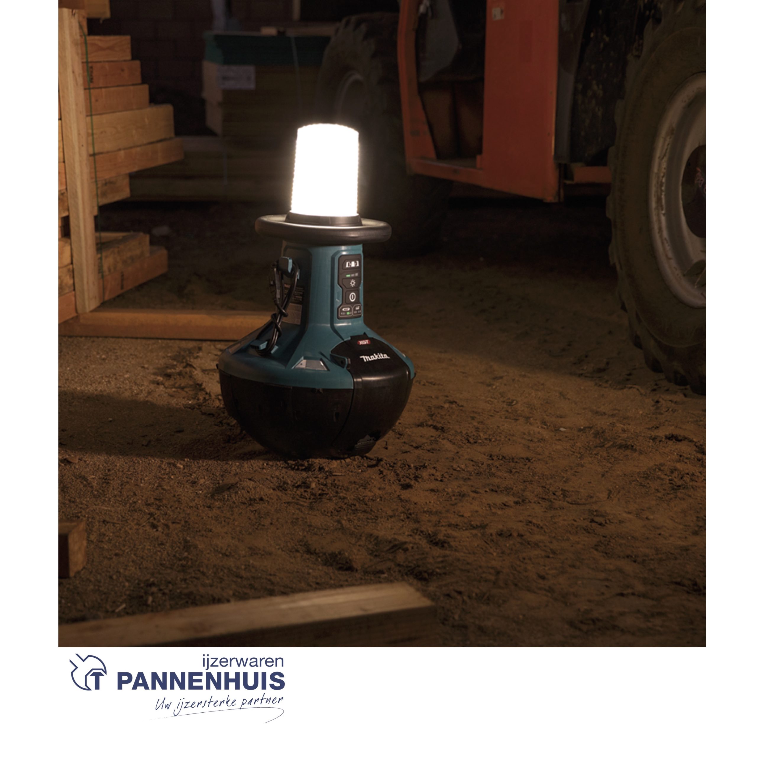 Makita ML010G Werflamp 14.4V/18V/40vmax op=op - Afbeelding 6