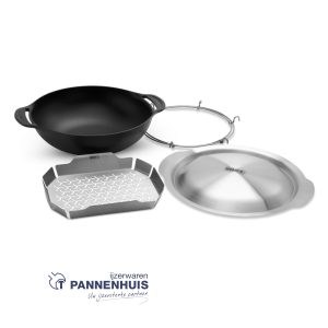 Weber Crafted-wok en stomer
