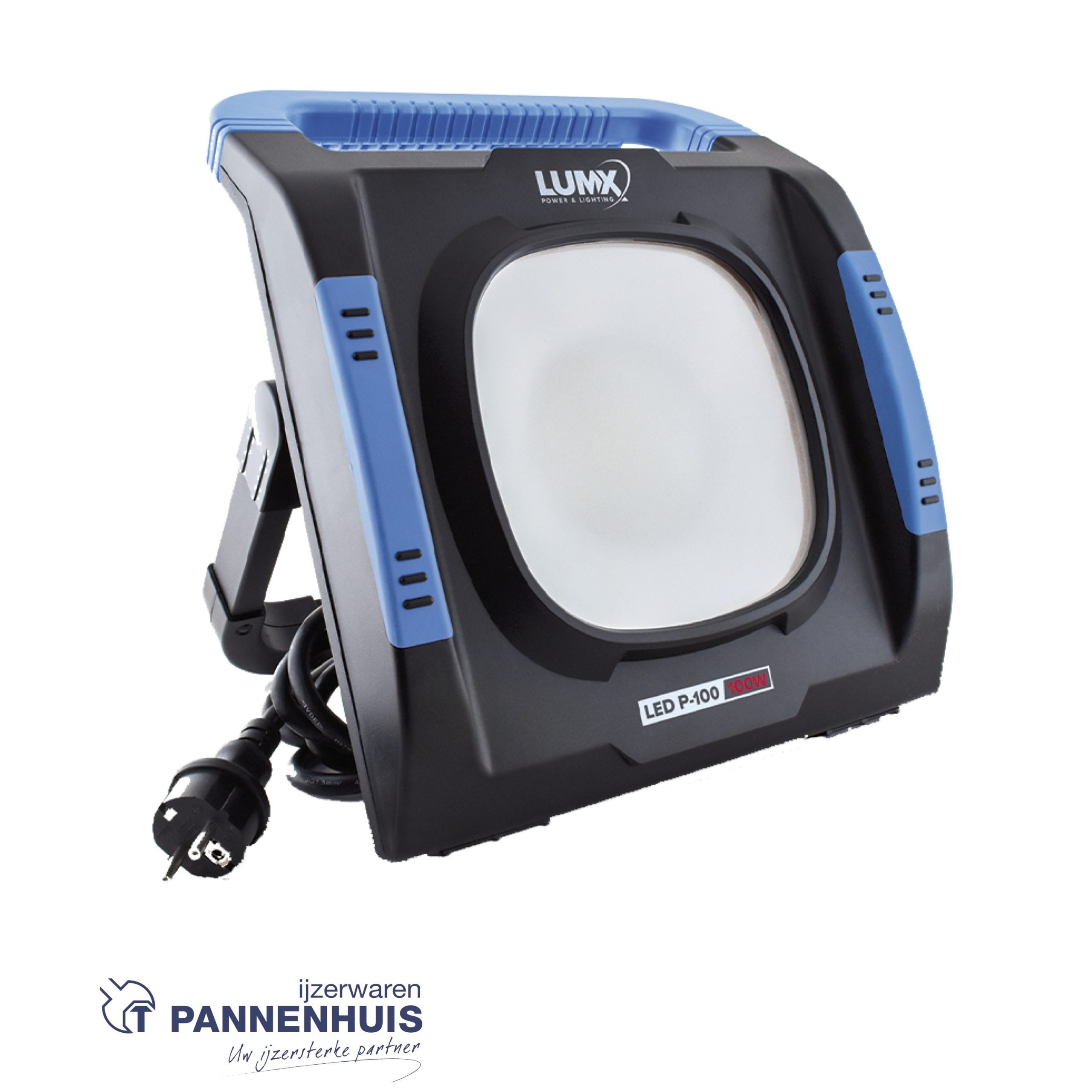 Lumx LED P-100 werflamp 100w 11500 Lumen twee stopcontacten